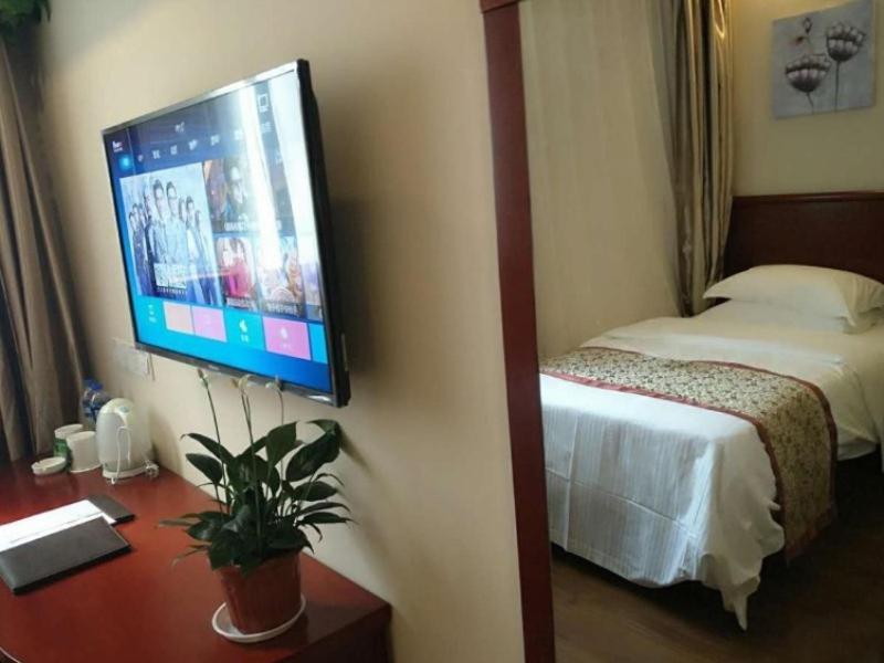 Greentree Inn Jiangsu Suzhou Suzhouleyuan Tianping College Business Hotel Bagian luar foto