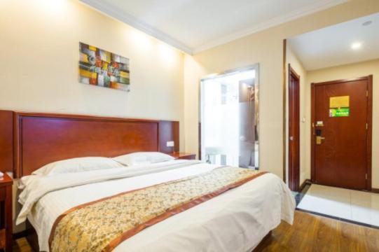 Greentree Inn Jiangsu Suzhou Suzhouleyuan Tianping College Business Hotel Bagian luar foto