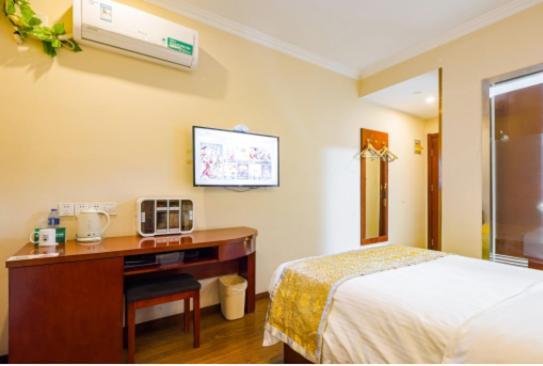 Greentree Inn Jiangsu Suzhou Suzhouleyuan Tianping College Business Hotel Bagian luar foto
