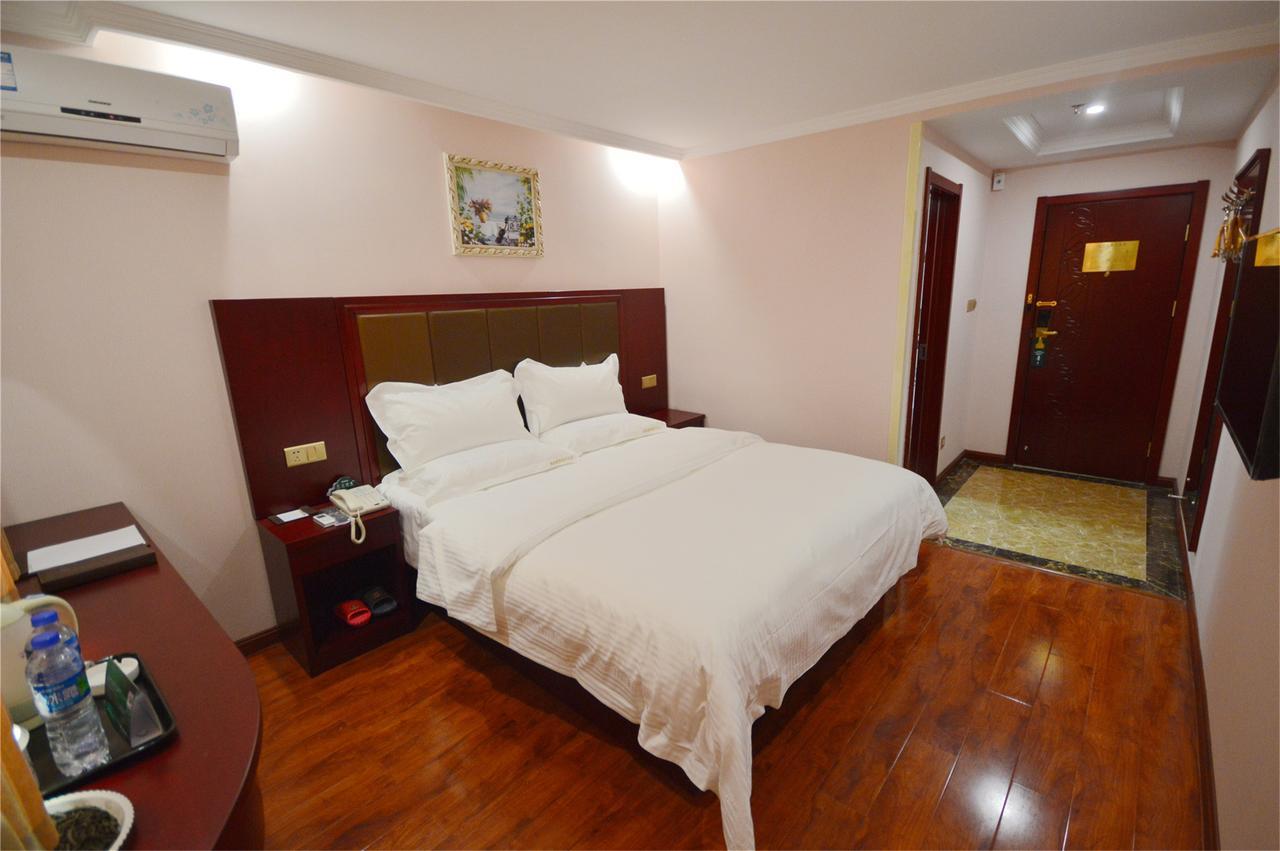 Greentree Inn Jiangsu Suzhou Suzhouleyuan Tianping College Business Hotel Bagian luar foto