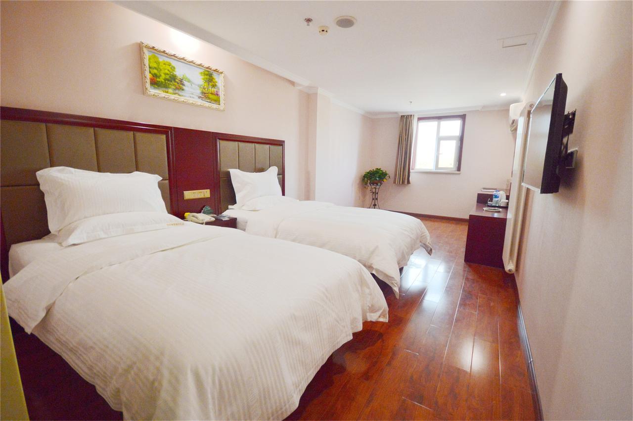 Greentree Inn Jiangsu Suzhou Suzhouleyuan Tianping College Business Hotel Bagian luar foto