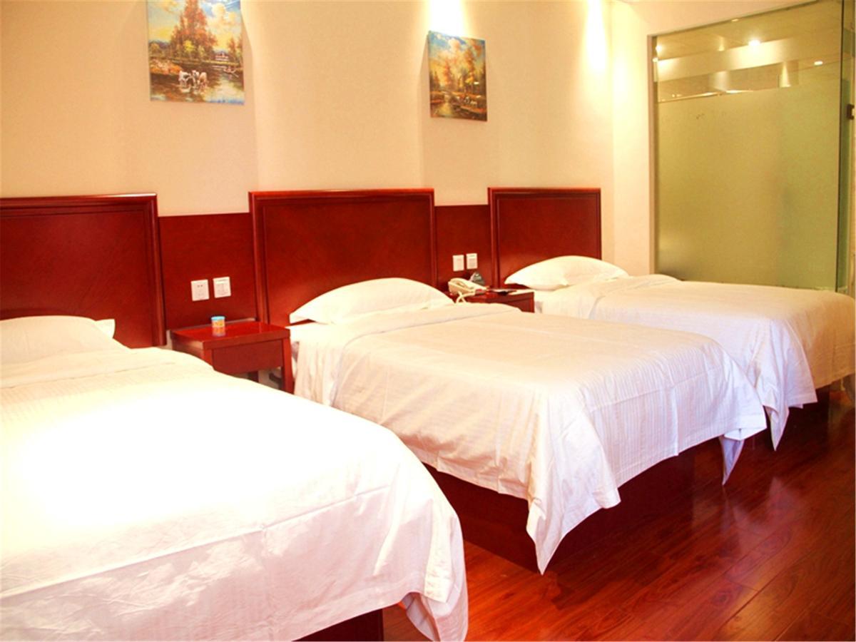 Greentree Inn Jiangsu Suzhou Suzhouleyuan Tianping College Business Hotel Bagian luar foto